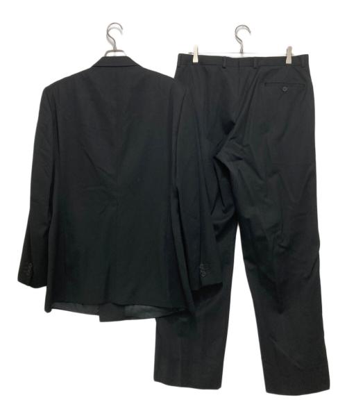 EMPORIO ARMANI（エンポリオ アルマーニ）EMPORIO ARMANI (エンポリオ アルマーニ) ダブルセットアップスーツ ブラック サイズ:52の古着・服飾アイテム