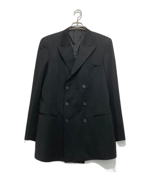 EMPORIO ARMANI（エンポリオ アルマーニ）EMPORIO ARMANI (エンポリオ アルマーニ) ダブルセットアップスーツ ブラック サイズ:52の古着・服飾アイテム