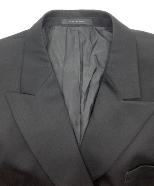 EMPORIO ARMANI（エンポリオ アルマーニ）EMPORIO ARMANI (エンポリオ アルマーニ) ダブルセットアップスーツ ブラック サイズ:52の古着・服飾アイテム