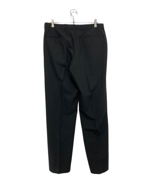 EMPORIO ARMANI（エンポリオ アルマーニ）EMPORIO ARMANI (エンポリオ アルマーニ) ストライプウール混セットアップスーツ ブラック サイズ:SIZE 52の古着・服飾アイテム