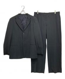 EMPORIO ARMANI（エンポリオ アルマーニ）の古着「シワ加工 セットアップスーツ」｜グレー