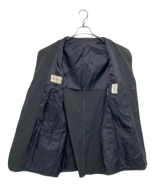 EMPORIO ARMANI（エンポリオ アルマーニ）EMPORIO ARMANI (エンポリオ アルマーニ) シワ加工 セットアップスーツ グレー サイズ:52の古着・服飾アイテム