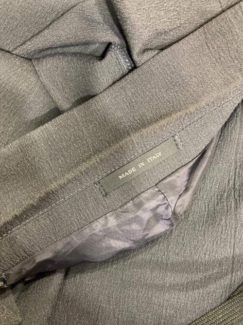 EMPORIO ARMANI（エンポリオ アルマーニ）EMPORIO ARMANI (エンポリオ アルマーニ) シワ加工 セットアップスーツ グレー サイズ:52の古着・服飾アイテム