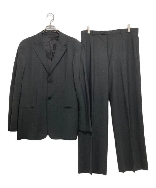 EMPORIO ARMANI（エンポリオ アルマーニ）EMPORIO ARMANI (エンポリオ アルマーニ) ウール混 2Bセットアップスーツ グレー サイズ:52の古着・服飾アイテム