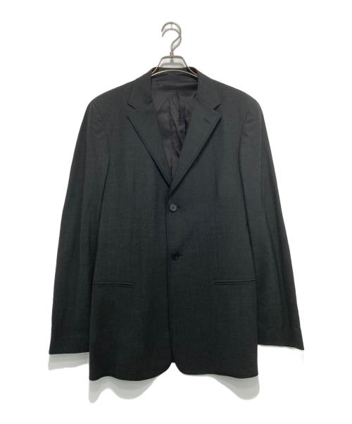EMPORIO ARMANI（エンポリオ アルマーニ）EMPORIO ARMANI (エンポリオ アルマーニ) ウール混 2Bセットアップスーツ グレー サイズ:52の古着・服飾アイテム