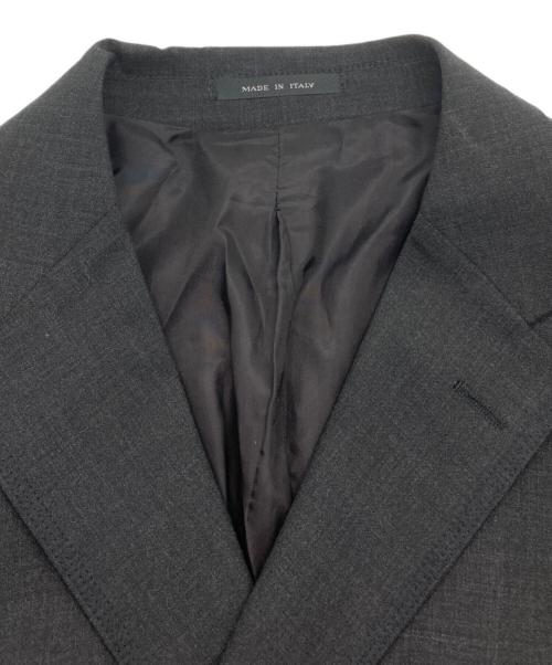 EMPORIO ARMANI（エンポリオ アルマーニ）EMPORIO ARMANI (エンポリオ アルマーニ) ウール混 2Bセットアップスーツ グレー サイズ:52の古着・服飾アイテム