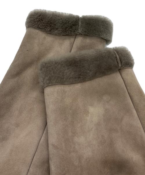 OLIVIERI（オリヴィエリ）OLIVIERI (オリヴィエリ) リアルムートンコート ベージュ サイズ:48の古着・服飾アイテム