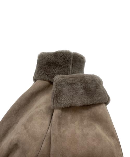 OLIVIERI（オリヴィエリ）OLIVIERI (オリヴィエリ) リアルムートンコート ベージュ サイズ:48の古着・服飾アイテム