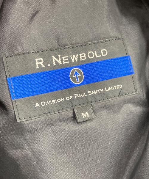 R.NEWBOLD（アールニューボールド）R.NEWBOLD (アールニューボールド) シープレザーテーラードジャケット ブラック サイズ:Mの古着・服飾アイテム