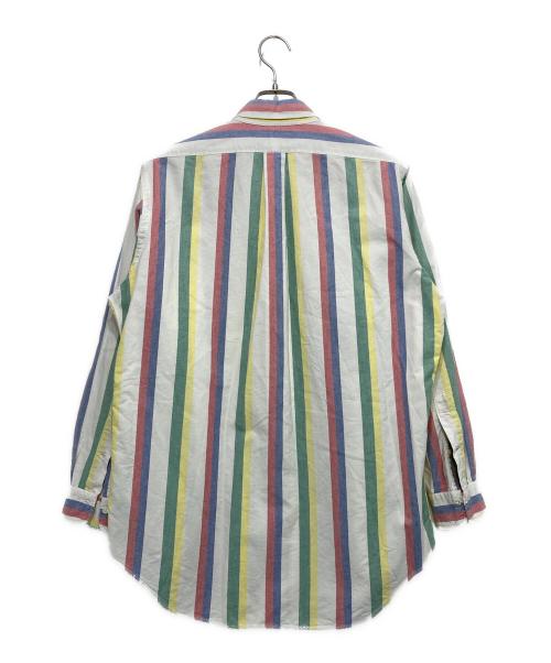 POLO RALPH LAUREN（ポロ・ラルフローレン）POLO RALPH LAUREN (ポロ・ラルフローレン) ストライプシャツ マルチカラー サイズ:Lの古着・服飾アイテム