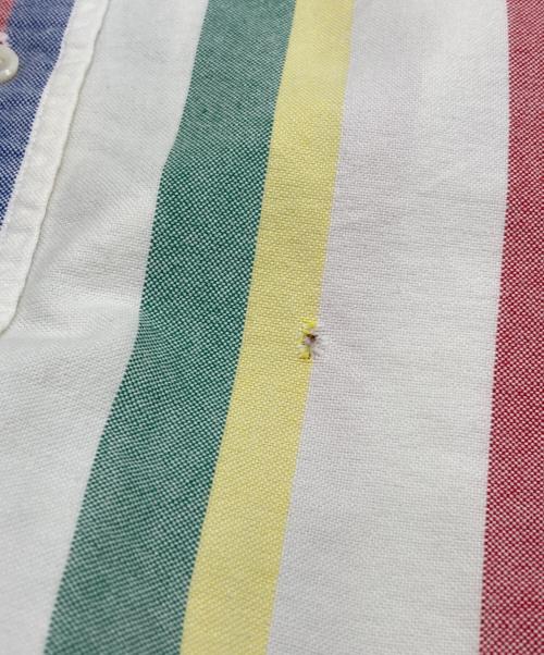 POLO RALPH LAUREN（ポロ・ラルフローレン）POLO RALPH LAUREN (ポロ・ラルフローレン) ストライプシャツ マルチカラー サイズ:Lの古着・服飾アイテム