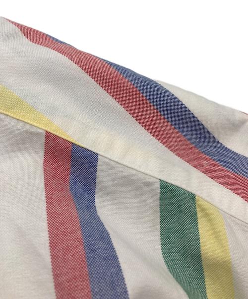 POLO RALPH LAUREN（ポロ・ラルフローレン）POLO RALPH LAUREN (ポロ・ラルフローレン) ストライプシャツ マルチカラー サイズ:Lの古着・服飾アイテム