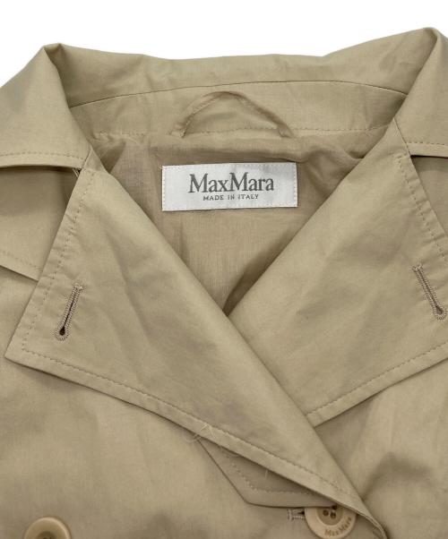 MaxMara（マックスマーラ）MaxMara (マックスマーラ) トレンチコート ベージュ サイズ:IT・JP　36の古着・服飾アイテム