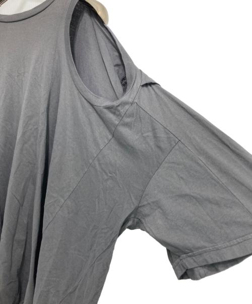 Maison Margiela（メゾンマルジェラ）Maison Margiela (メゾンマルジェラ) ダブルスプライド Tシャツ グレー サイズ:XSの古着・服飾アイテム