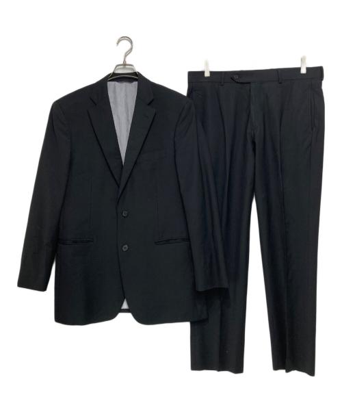 BROOKS BROTHERS（ブルックスブラザーズ）BROOKS BROTHERS (ブルックスブラザーズ) 2Bウールセットアップスーツ ブラック サイズ:EU 50　W33/L32の古着・服飾アイテム