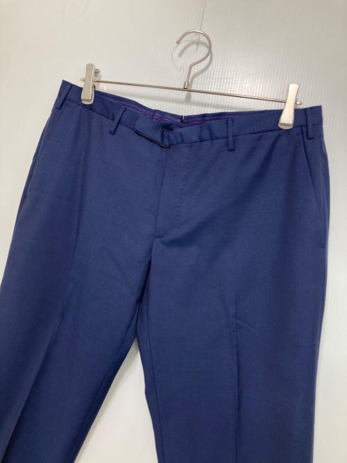 INCOTEX（インコテックス）INCOTEX (インコテックス) SLIM FITP ATTERN30 ウールパンツ ネイビー サイズ:50の古着・服飾アイテム