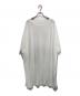 MM6 Maison Margiela（エムエムシックスメゾンマルジェラ）の古着「半袖バックプリントワンピース」｜ホワイト