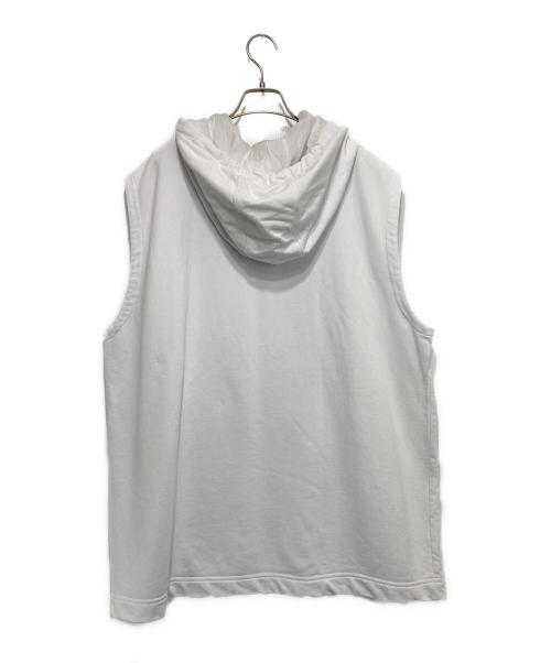 STELLA McCARTNEY（ステラマッカートニー）STELLA McCARTNEY (ステラマッカートニー) オーバーサイズ ノースリーブ フーディー / パーカー ホワイト サイズ:XSの古着・服飾アイテム