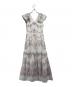HER LIP TO (ハーリップトゥ) Jendaya Lace-Print Dress ホワイト サイズ:M：13000円