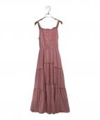 HER LIP TOハーリップトゥ）の古着「Jessa Camisole Dress」｜ピンク