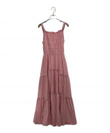 HER LIP TO（ハーリップトゥ）の古着「Jessa Camisole Dress」｜ピンク