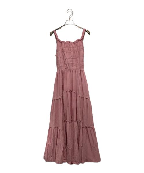 HER LIP TO（ハーリップトゥ）HER LIP TO (ハーリップトゥ) Jessa Camisole Dress ピンク サイズ:Mの古着・服飾アイテム
