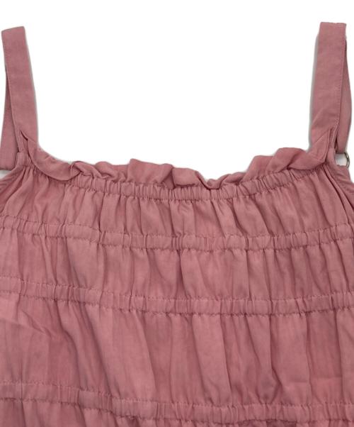 HER LIP TO（ハーリップトゥ）HER LIP TO (ハーリップトゥ) Jessa Camisole Dress ピンク サイズ:Mの古着・服飾アイテム