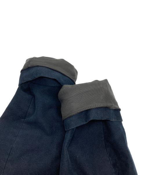 MARGARET HOWELL（マーガレットハウエル）MARGARET HOWELL (マーガレットハウエル) モールスキンフーデットコート ネイビー サイズ:1の古着・服飾アイテム