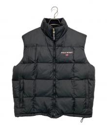 POLO SPORT（ポロスポーツ）の古着「キルティングダウンベスト」｜ブラック