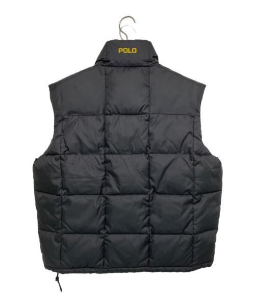 POLO SPORT（ポロスポーツ）POLO SPORT (ポロスポーツ) キルティングダウンベスト ブラック サイズ:Lの古着・服飾アイテム