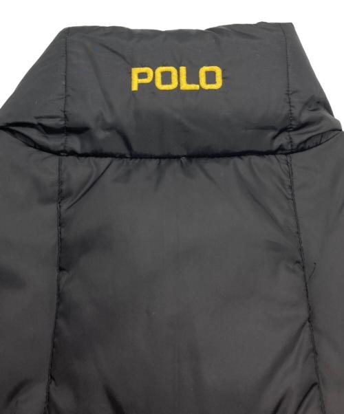 POLO SPORT（ポロスポーツ）POLO SPORT (ポロスポーツ) キルティングダウンベスト ブラック サイズ:Lの古着・服飾アイテム