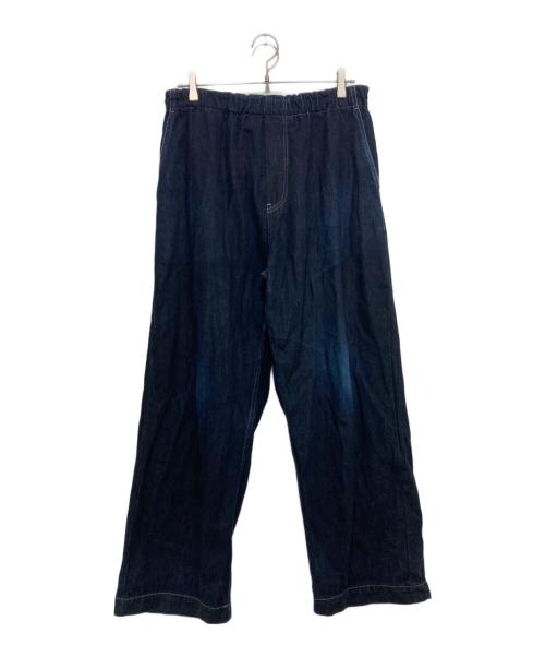 UPCYCLELINO（アップサイクルリノ）UPCYCLELINO (アップサイクルリノ) BASIC デニムワイドパンツ インディゴ サイズ:2の古着・服飾アイテム