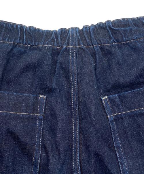 UPCYCLELINO（アップサイクルリノ）UPCYCLELINO (アップサイクルリノ) BASIC デニムワイドパンツ インディゴ サイズ:2の古着・服飾アイテム