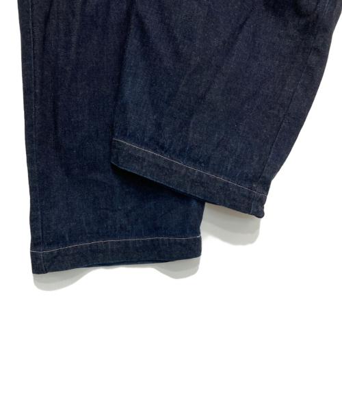 UPCYCLELINO（アップサイクルリノ）UPCYCLELINO (アップサイクルリノ) BASIC デニムワイドパンツ インディゴ サイズ:2の古着・服飾アイテム