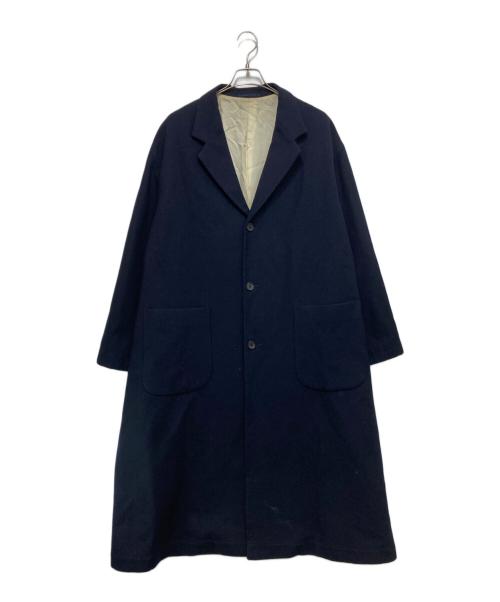Y's for men（ワイズフォーメン）Y's for men (ワイズフォーメン) 97AW オーバーサイズウールチェスターコート ネイビー サイズ:Lの古着・服飾アイテム