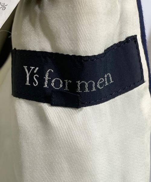 Y's for men（ワイズフォーメン）Y's for men (ワイズフォーメン) 97AW オーバーサイズウールチェスターコート ネイビー サイズ:Lの古着・服飾アイテム