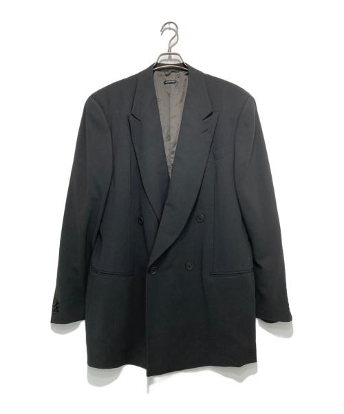 GIORGIO ARMANI（ジョルジオアルマーニ）GIORGIO ARMANI (ジョルジオアルマーニ) ダブルブレスト テーラードジャケット グレー サイズ:50の古着・服飾アイテム