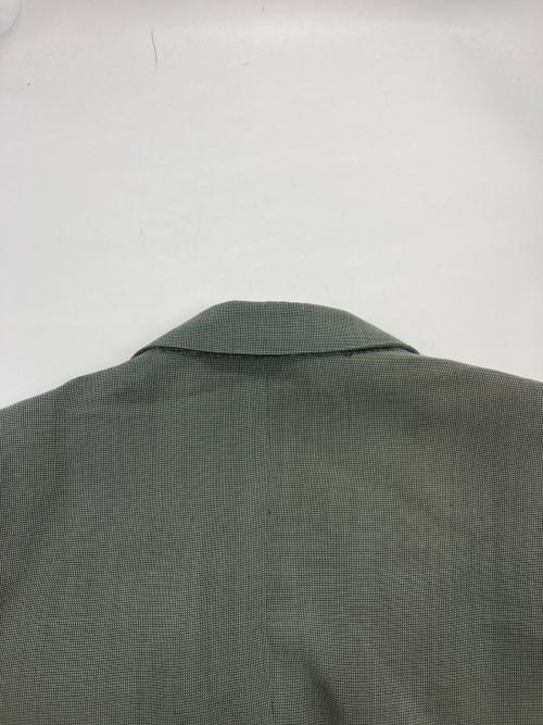 GIORGIO ARMANI（ジョルジオアルマーニ）GIORGIO ARMANI (ジョルジオアルマーニ) ダブルブレストテーラードジャケット グリーン サイズ:52の古着・服飾アイテム