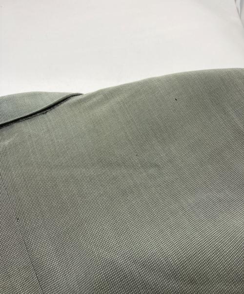 GIORGIO ARMANI（ジョルジオアルマーニ）GIORGIO ARMANI (ジョルジオアルマーニ) ダブルブレストテーラードジャケット グリーン サイズ:52の古着・服飾アイテム