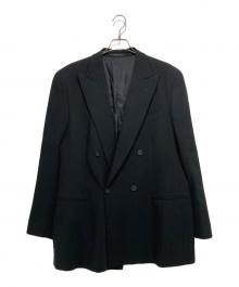 EMPORIO ARMANI（エンポリオ アルマーニ）の古着「ダブルブレストテーラードジャケット」｜ブラック