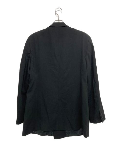 EMPORIO ARMANI（エンポリオ アルマーニ）EMPORIO ARMANI (エンポリオ アルマーニ) ダブルブレストテーラードジャケット ブラック サイズ:52の古着・服飾アイテム