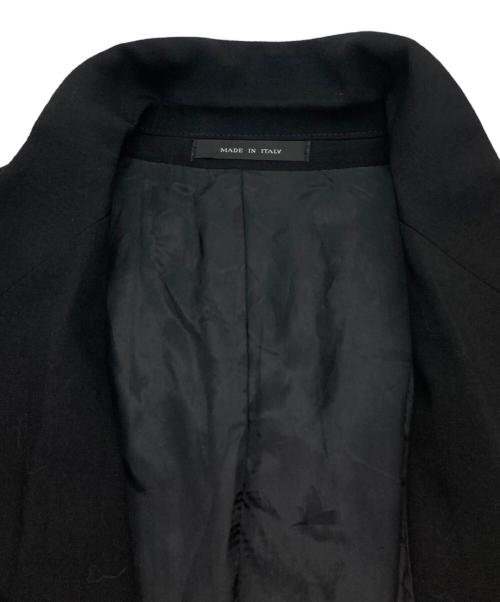 EMPORIO ARMANI（エンポリオ アルマーニ）EMPORIO ARMANI (エンポリオ アルマーニ) ダブルブレストテーラードジャケット ブラック サイズ:52の古着・服飾アイテム