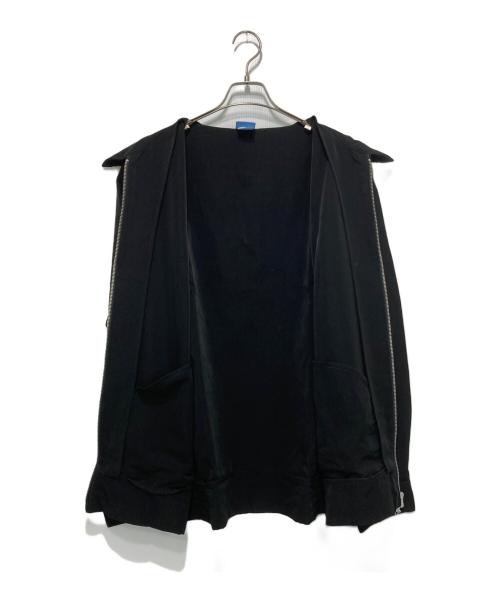 MEQRI（メクリ）MEQRI (メクリ) ジップアップジャケット ブラック サイズ:XLの古着・服飾アイテム