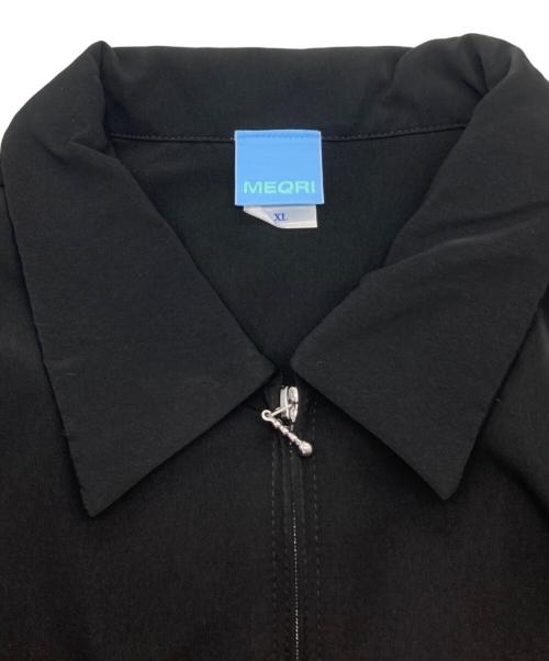 MEQRI（メクリ）MEQRI (メクリ) ジップアップジャケット ブラック サイズ:XLの古着・服飾アイテム