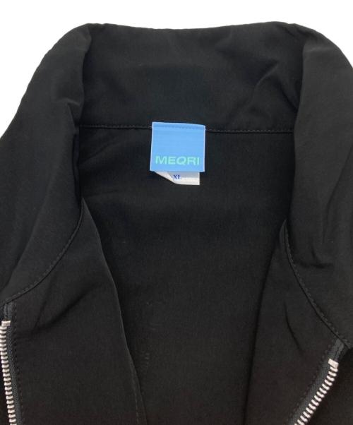 MEQRI（メクリ）MEQRI (メクリ) ジップアップジャケット ブラック サイズ:XLの古着・服飾アイテム