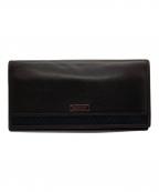 BURBERRY BLACK LABELバーバリーブラックレーベル）の古着「長財布」｜ブラウン