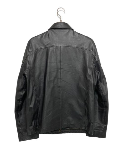 GAP（ギャップ）GAP (ギャップ) シープレザージップアップジャケット ブラウン サイズ:Mの古着・服飾アイテム