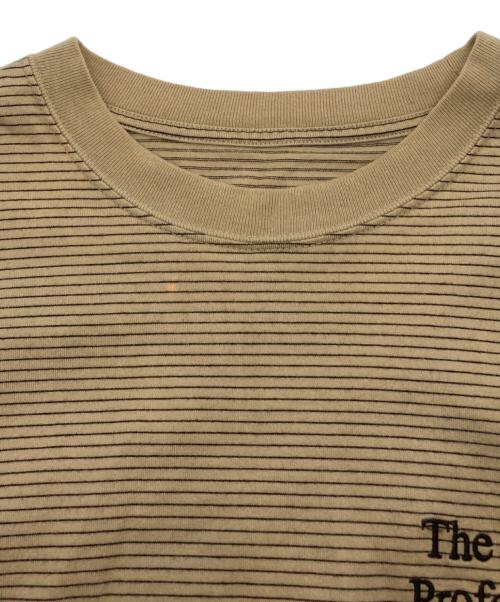 The Ennoy Professional（ザ エンノイ プロフェッショナル）The Ennoy Professional (ザ エンノイ プロフェッショナル) S/S Border T-Shirt ベージュ サイズ:Mの古着・服飾アイテム