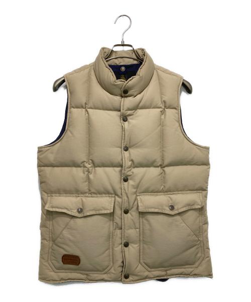 Hysteric Glamour（ヒステリックグラマー）Hysteric Glamour (ヒステリックグラマー) ダウンベスト ベージュ サイズ:Lの古着・服飾アイテム