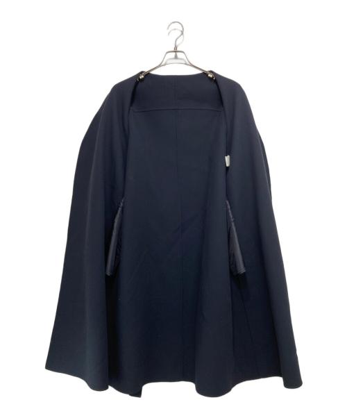 ANAYI（アナイ）ANAYI (アナイ) カルゼリバーロングコート ネイビー サイズ:38の古着・服飾アイテム